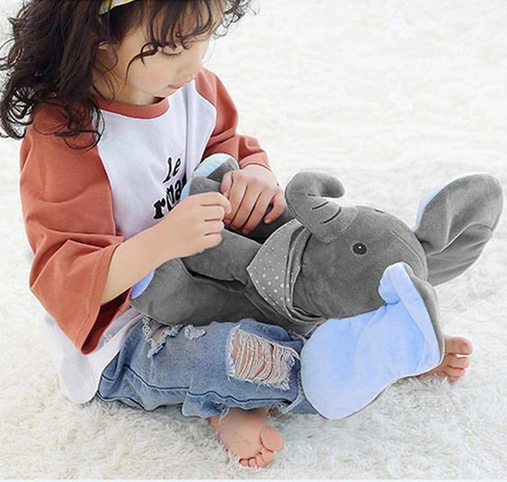 Peek-A-Boo Elephant Toy Best Sellers Huggable Plush Friends Color : Gray|Pink/Gray|Blue/Gray Peek-A-Boo Elephant Toy Best Sellers Huggable Plush Friends Color : Gray|Pink/Gray|Blue/Gray