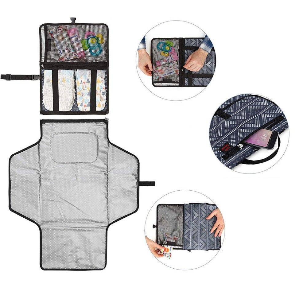 Waterproof Foldable Changing Mat for Newborns Baby Diapering & Transport Accessories Changing Mats New Parents Essentials Waterproof Foldable Changing Mat for Newborns Baby Diapering & Transport Accessories Changing Mats New Parents Essentials