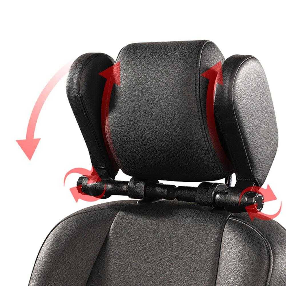 Car Seat Headrest Pillow Family Car Accessories Color : Black|Beige Car Seat Headrest Pillow Family Car Accessories Color : Black|Beige