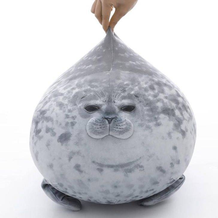 Squishy Seal Plush Toy Huggable Plush Friends Size : 11.8 in|15.7 in Squishy Seal Plush Toy Huggable Plush Friends Size : 11.8 in|15.7 in
