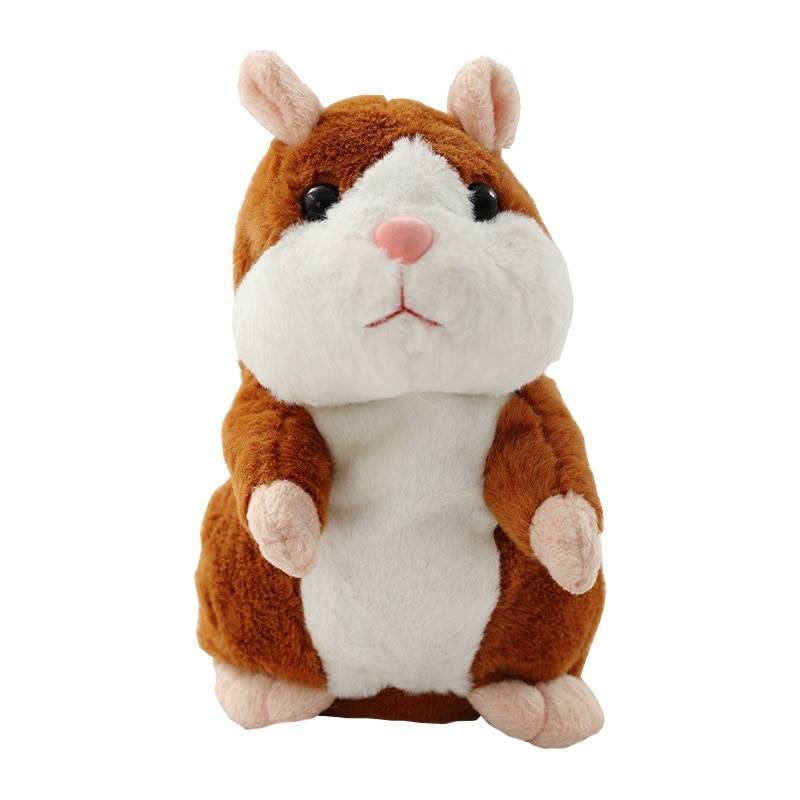 Talking Hamster Plush Toy Best Sellers Huggable Plush Friends Color : Grey|Light Brown|Dark Brown Talking Hamster Plush Toy Best Sellers Huggable Plush Friends Color : Grey|Light Brown|Dark Brown