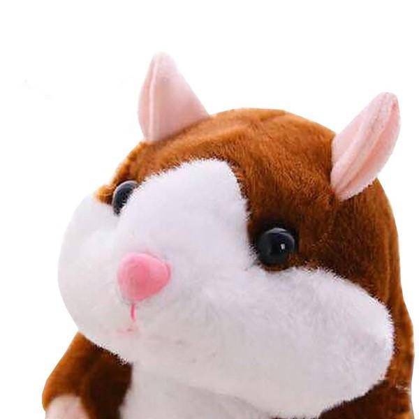 Talking Hamster Plush Toy Best Sellers Huggable Plush Friends Color : Grey|Light Brown|Dark Brown Talking Hamster Plush Toy Best Sellers Huggable Plush Friends Color : Grey|Light Brown|Dark Brown