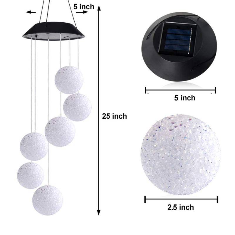 Solar Powered LED Wind Chimes LED Accessories Teens Must-Haves Shape : Butterfly|Ball|Dragonfly Solar Powered LED Wind Chimes LED Accessories Teens Must-Haves Shape : Butterfly|Ball|Dragonfly