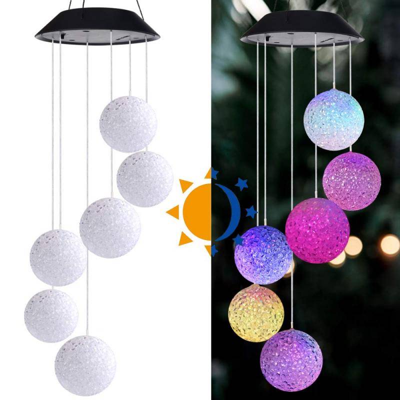 Solar Powered LED Wind Chimes LED Accessories Teens Must-Haves Shape : Butterfly|Ball|Dragonfly Solar Powered LED Wind Chimes LED Accessories Teens Must-Haves Shape : Butterfly|Ball|Dragonfly